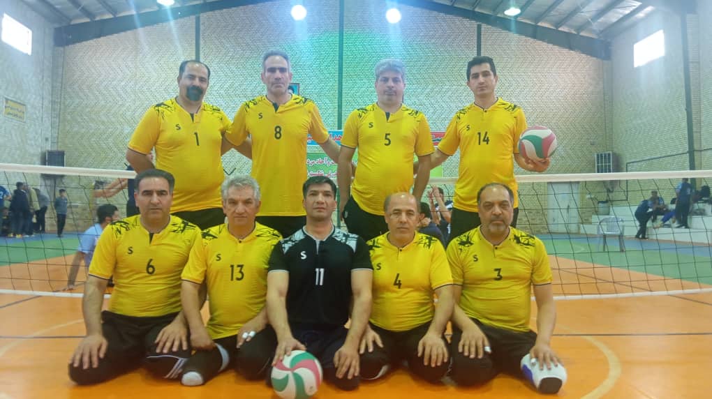 صعود نماینده البرز به لیگ دسته یک والیبال نشسته