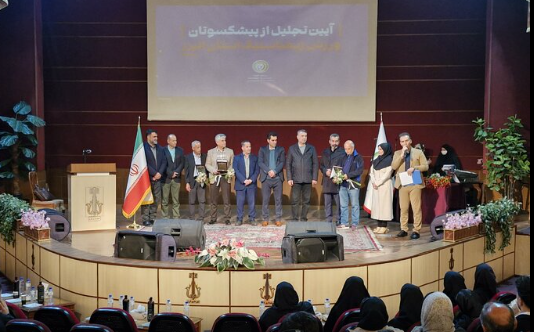 قهرمان ، مربیان و پیشکسوتان ژیمناستیک البرز تقدیر شدند